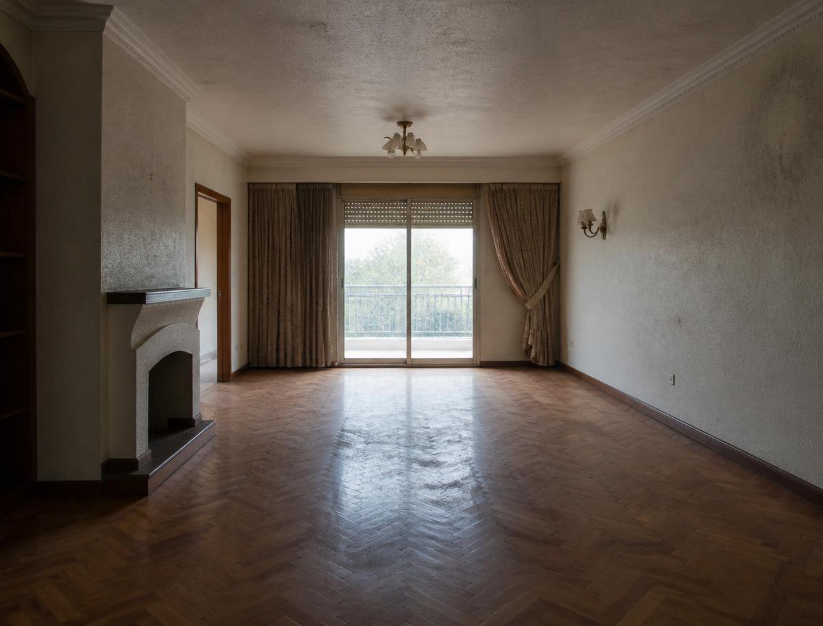 Before — living room in Benimaclet